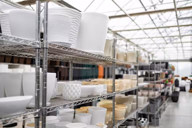 Home - flowerpots arranged on shelves 2025 07 06 17 21 58 utc