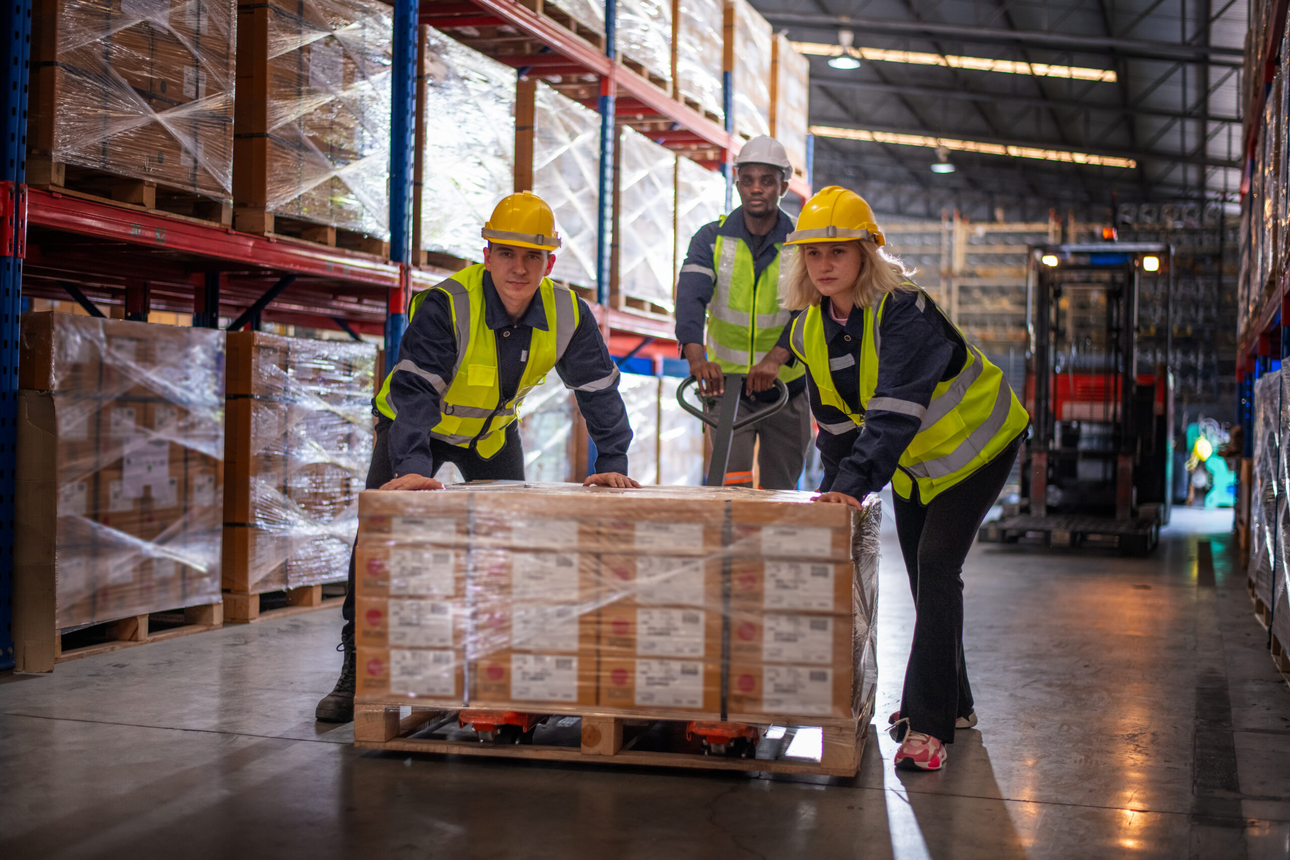 Flow Wrap Packaging - warehouse workers under working factory cargo hand 2025 03 16 20 11 08 utc scaled